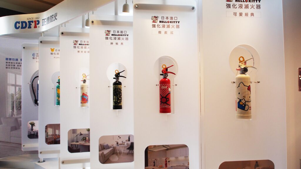 滅火器展示櫃設計細節三