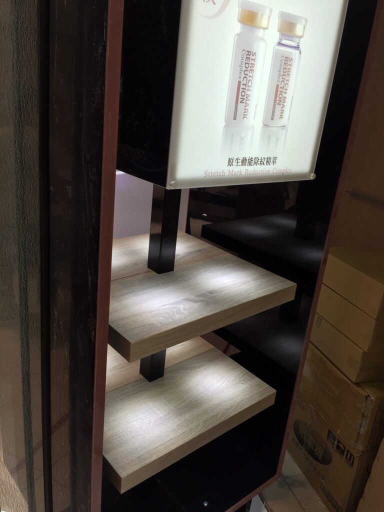 訊聯101木紋展示台
