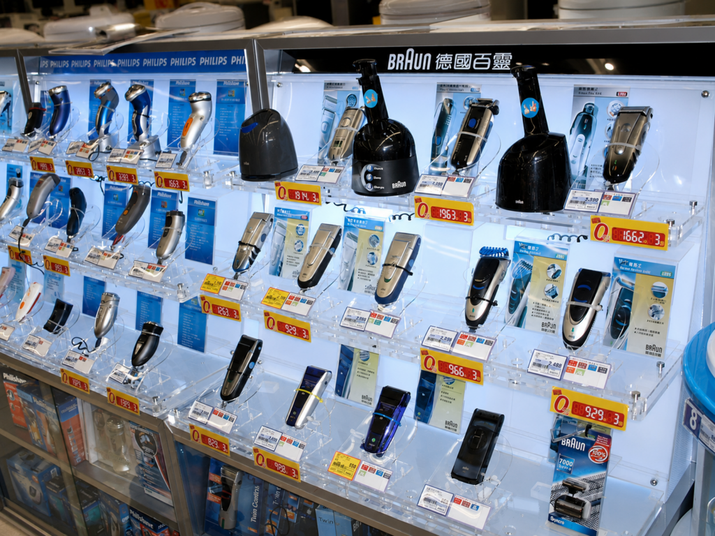 百靈品牌展示台