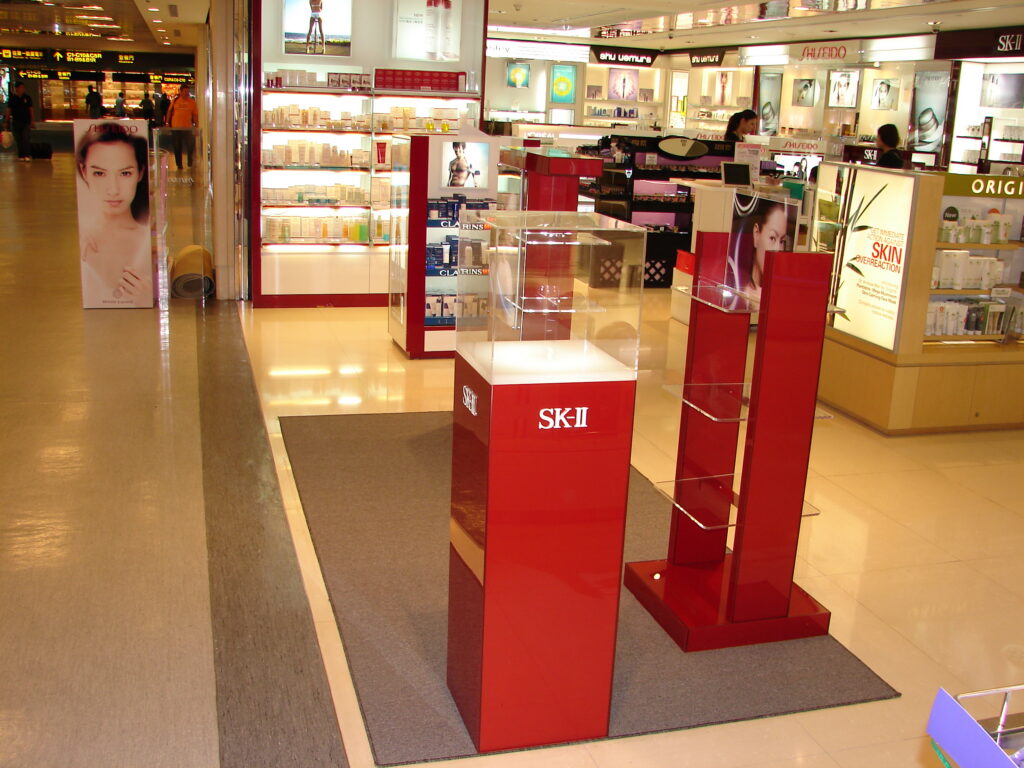 SK-II 快閃櫃細節