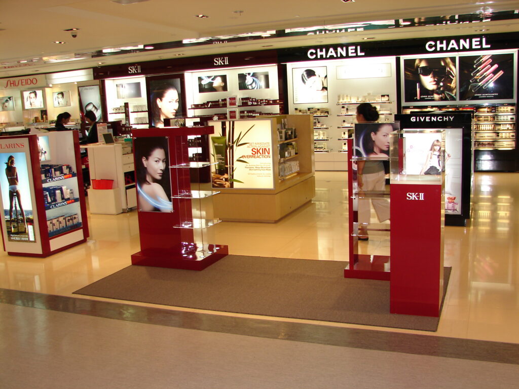 SK-II 模組化展示櫃