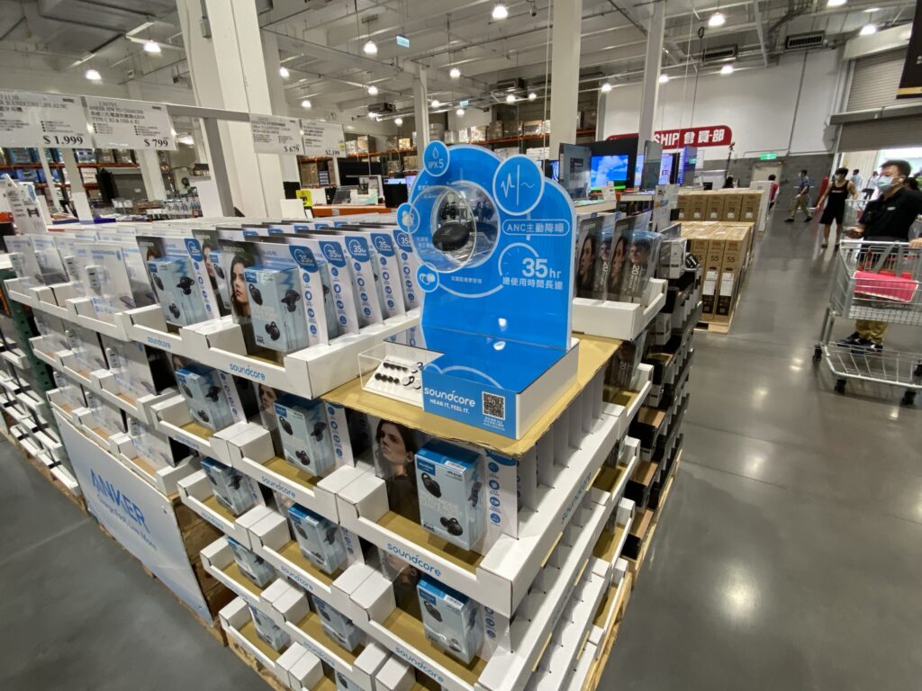 Soundcore 好市多展示細節