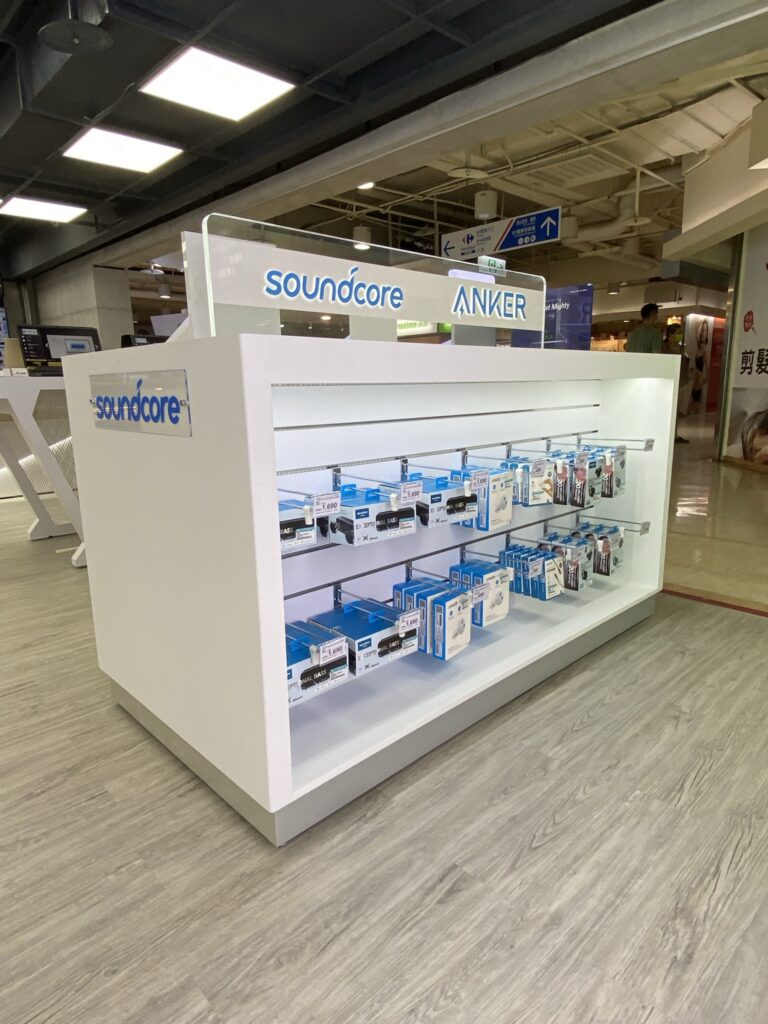 Soundcore 全省耳機展示台